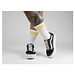 Mr. Socks Tennissocken, White / Yellow Pantone Yellow C