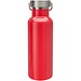 Thor 500 ml RCS-zertifizierte Trinkflasche aus Edelstahl, rot