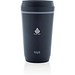 Topl-Becher aus rec. Kunststoff mit 360-Grad-Deckel 354ml, navy blau