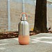 Trinkflasche Edelstahl, Orange 750ml, Orange