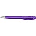 uma® TRINITY transparent SI Druckkugelschreiber, violett