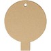 USB-Stick 2.0 rund aus recyceltem Papier, Kraftpapier, 64GB