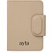 VINGA Baltimore RCS Passport Cover mit Dual-Finder, greige