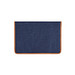 VINGA Bosler 14 Zoll Laptop-Tasche aus GRS recyceltem Canvas, navy blau