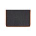 VINGA Bosler 16 Zoll Laptop-Tasche aus GRS recyceltem Canvas, schwarz