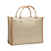 VINGA Bosler Büro-Tasche aus RCS recyceltem Canvas, greige