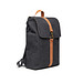 VINGA Bosler Rucksack aus GRS recyceltem Canvas, schwarz