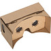 VR Brille aus Karton, braun