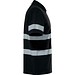 Warnschutz-Industriepolo mit Reflexstreifen, S, BLACK