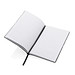 XD COLLECTION A5-Softcover-Notizbuch aus GRS zertifiert recyceltem Filz, schwarz
