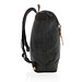 XD COLLECTION Laptop-Rucksack Canvas, PVC frei, schwarz