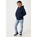 Iqoniq Yengo KidsHoodie mit Seitentaschen aus rec. Baumwolle, navy blau, 34