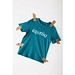Iqoniq Brett T-Shirt aus recycelter Baumwolle, verdigris, XXS