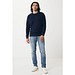 Iqoniq Etosha Lightweight Sweater aus recycelter Baumwolle, navy blau, XXS