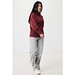 Iqoniq Yoho Relax-Hoodie aus recycelter Baumwolle, burgunderrot, XS