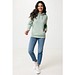 Iqoniq Rila Lightweight Hoodie aus recycelter Baumwolle, Iceberg green, XXS