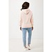 Iqoniq Rila Lightweight Hoodie aus recycelter Baumwolle, cloud pink, XXS