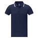 Amarago Polo mit abgesetztem Rand für Herren, navy, M