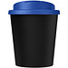 Americano® Espresso Eco 250 ml recycelter Isolierbecher mit auslaufsicherem Deckel, schwarz