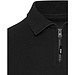 Apollo 245 g/m² Langarm Poloshirt Unisex mit Reißverschluss, schwarz, 3XS