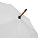Automatik-Holzstockschirm JAZZ,weiß