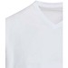 Balfour 200 g/m² Kurzärmeliges T-Shirt V-Ausschnitt Bio Baumwolle (OCS), unisex, weiss, XL