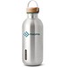 Black+Blum Stahl-Wasserflasche 600ml, Olivgrün