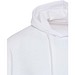 Boris Oversize Kapuzenpullover aus recycelter 280 g/m2 Bio Baumwolle (OCS), unisex, weiss, 4XS