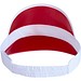 Bright Kappe mit transparentem Schirm, rot