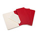 MOLESKINE® Notizbuch Cahier Journal L, blanko, cranberry red