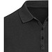 Calgary Poloshirt für Damen im Washed Look, 200 g/m2, schwarz, S