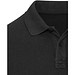 Calgary Poloshirt für Herren im Washed Look, 200 g/m2, schwarz, XL