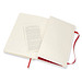 MOLESKINE® Notizbuch Classic Softcover L, liniert, scarlet red