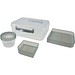 Cravee 1450 ml Lunchbox, hellgrau