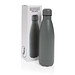 Einfarbige Vakuumisolierte Stainless Steel Flasche, grau