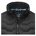 Epidote isolierter Daunen-Bodywarmer für Herren, schwarz, XL
