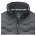 Epidote isolierter Daunen-Bodywarmer für Herren, storm grey, XL