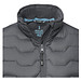 Epidote isolierter Daunen-Bodywarmer für Damen, storm grey, XXL