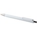 Feld RCS recycelter Kugelschreiber mit Metallic-Finish (schwarze Mine), weiss