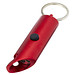 Flare IPX-LED-Lampe und Flaschenöffner aus recyceltem Aluminium mit Schlüsselanhänger, rot
