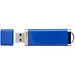 Flat USB-Stick, blau, 4GB