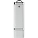 Flat USB-Stick, silber, 64GB