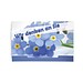 Flower-Card mit Samen, Persischer Klee, 1-seit. Druck
