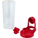Forza 700 ml Sportflasche mit Shakerball, rot