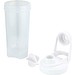 Forza 700 ml Sportflasche mit Shakerball, weiss
