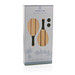 Frescobol Tennis-Set aus Holz, braun