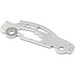 Geschenkartikel: ROMINOX® Key Tool Car/Auto (18 Funktionen) im Motiv-Mäppchen Super Dad, silber