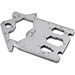 Geschenkartikel: ROMINOX® Key Tool House / Haus (21 Funktionen) im Motiv-Mäppchen Danke, silber