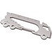 Geschenkartikel: ROMINOX® Key Tool Truck / LKW (22 Funktionen) im Motiv-Mäppchen Große Helden, silber