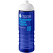 H2O Active® Eco Treble 750 ml Sportflasche mit Stülpdeckel, blau, weiß
